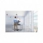 Poggiapiedi oscillante Kensington con barra girevole 360° grigio K58303WW
