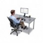 Poggiapiedi oscillante Kensington con barra girevole 360° grigio K58303WW