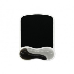 Tappetino per mouse con poggiapolsi Kensington Duo Gel Wave fumo chiaro/scuro - 62399