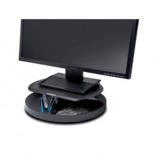 Supporto per monitor Kensington SmartFit™ Spin2 con vassoio rotante di 360° nero - K52787WW
