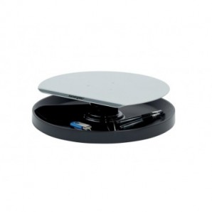Supporto per monitor Kensington SmartFit™ Spin2 con vassoio rotante di 360° nero - K52787WW
