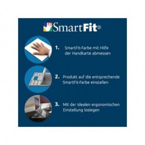 Supporto per monitor Kensington SmartFit™ Spin2 con vassoio rotante di 360° nero - K52787WW