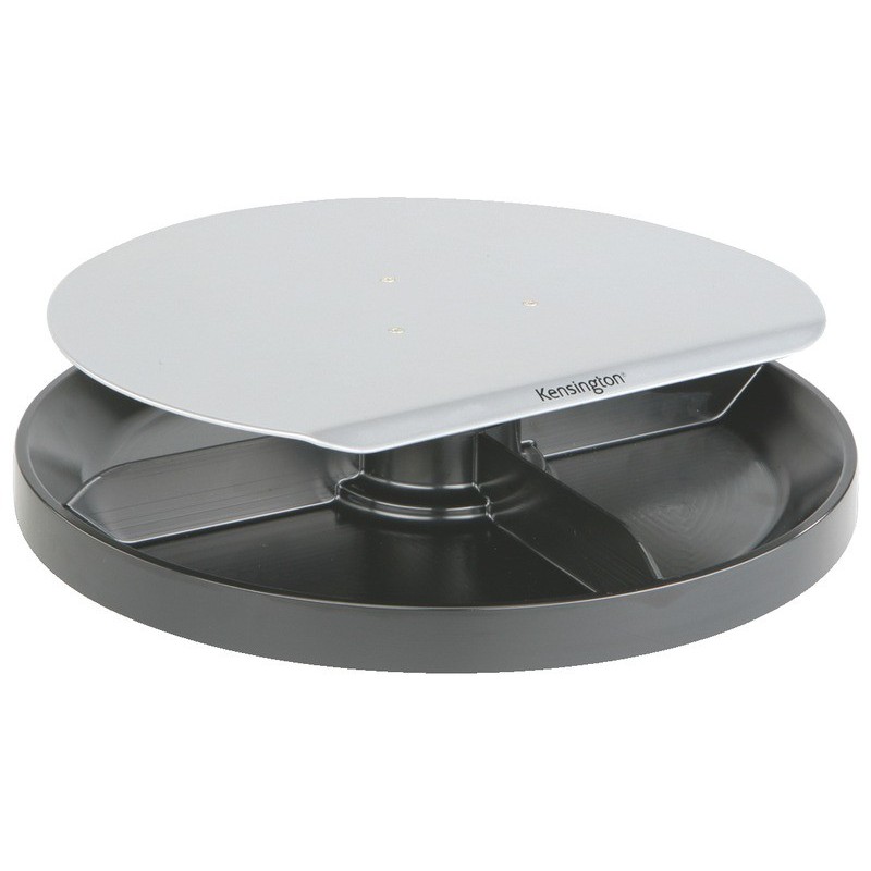 Supporto per monitor Kensington SmartFit™ Spin2 con vassoio rotante di 360° grigio - 60049EU