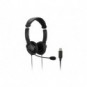 Cuffie con filo USB-A Kensington con microfono e controllo del volume nero K33065WW