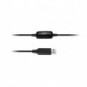 Cuffie con filo USB-A Kensington con microfono e controllo del volume nero K33065WW