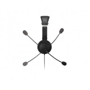 Cuffie Hi-Fi Kensington con microfono e controllo del volume nero K33597WW