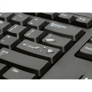 Tastiera standard con cavo KB100 EQ Kensington nero K63727IT