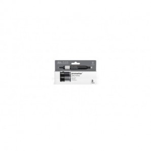 Pennarelli Winsor&Newton Promarker doppia punta fine-larga - conf. 3 pz grigio - 0290185