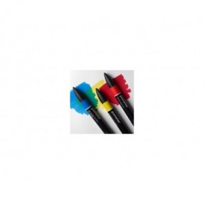 Pennarelli Winsor&Newton Promarker doppia punta fine-larga - conf. 3 pz colori primari - 0290190