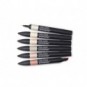 Pennarelli Winsor&Newton Promarker doppia punta fine-larga - conf. 6 pz toni carne chiaro - 0290114
