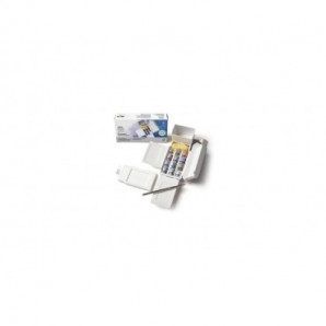 Acquerelli Winsor&Newton Cotman Field Box - conf. 12 mezzi godet in colori assortiti - 0390639