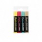 Evidenziatori Tratto Video Pastel conf. 4 pezzi in astuccio appendibile colori pastello assortiti - F83580200