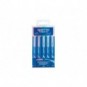 Pennarelli Giotto TurboPro doppia punta scalpello-pennello conf. 5 pz - astuccio appendibile - colori pastello - F428400