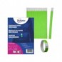 Braccialetti identificativi in Tyvek® Avery resistenti all'acqua - conf. 500 pz - verde fluo - TYVGN-50