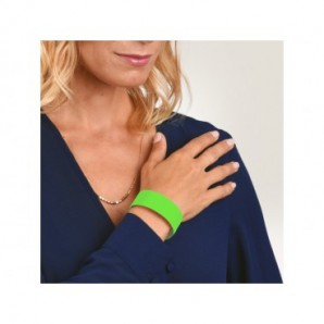 Braccialetti identificativi in Tyvek® Avery resistenti all'acqua - conf. 500 pz - verde fluo - TYVGN-50