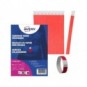 Braccialetti identificativi in Tyvek® Avery resistenti all'acqua - conf. 500 pz - rosso fluo - TYVRD-50