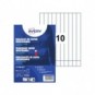 Braccialetti identificativi in Tyvek® Avery resistenti all'acqua - conf. 500 pz - rosso fluo - TYVRD-50