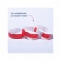 Braccialetti identificativi in Tyvek® Avery resistenti all'acqua - conf. 500 pz - rosso fluo - TYVRD-50