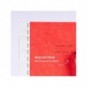 Braccialetti identificativi in Tyvek® Avery resistenti all'acqua - conf. 500 pz - rosso fluo - TYVRD-50