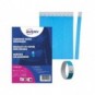 Braccialetti identificativi in Tyvek® Avery resistenti all'acqua - conf. 500 pz - blu fluo - TYVBL-50