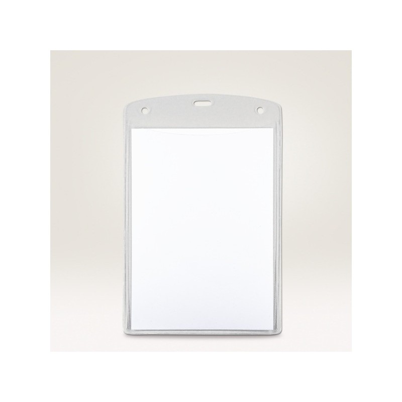 Porta badge Avery A6 in plastica - inserti in carta inclusi - conf. 50 pz - 4834XL