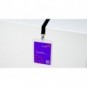 Porta badge Avery A6 in plastica - inserti in carta inclusi - conf. 50 pz - 4834XL