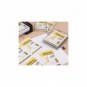 Porta badge Avery A6 in plastica - inserti in carta inclusi - conf. 50 pz - 4834XL