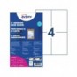 Porta badge Avery A6 in cartoncino certificato FSC® - inserti in carta inclusi - conf. 25 pz - 4839XL