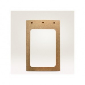 Porta badge Avery A6 in cartoncino certificato FSC® - inserti in carta inclusi - conf. 25 pz - 4839XL