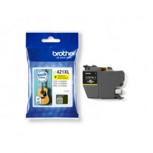 Cartuccia ink Brother giallo LC421XLY