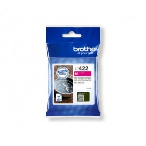 Cartuccia Brother magenta LC422M