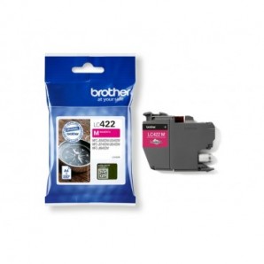 Cartuccia Brother magenta LC422M