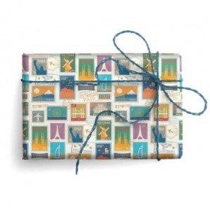 Carta regalo Kartos linea Maschile 70x100 cm - conf. da 100 fogli in soggetti assortiti - 18348