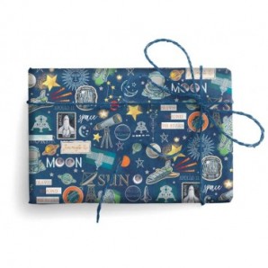 Carta regalo Kartos linea Maschile 70x100 cm - conf. da 100 fogli in soggetti assortiti - 18348