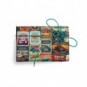 Carta regalo Kartos linea Maschile 70x100 cm - conf. da 100 fogli in soggetti assortiti - 18348