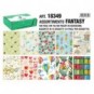 Carta regalo Kartos linea Fantasy 1 70x100 cm - conf. da 100 fogli in soggetti assortiti - 18349