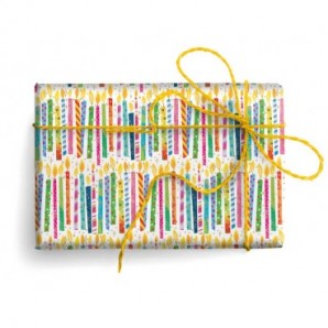 Carta regalo Kartos linea Party 70x100 cm - conf. da 100 fogli in soggetti assortiti - 18340