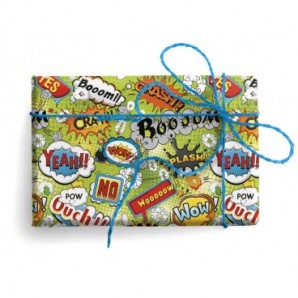 Carta regalo Kartos linea Teenagers 70x100 cm - conf. da 100 fogli in soggetti assortiti - 18341