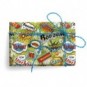 Carta regalo Kartos linea Teenagers 70x100 cm - conf. da 100 fogli in soggetti assortiti - 18341
