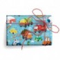 Carta regalo Kartos linea Kids 70x100 cm - conf. da 100 fogli in soggetti assortiti - 18342
