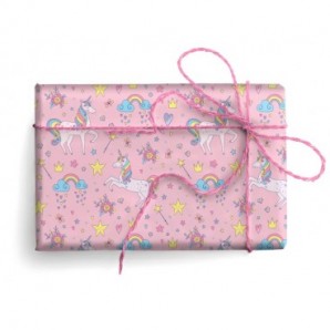 Carta regalo Kartos linea Kids 70x100 cm - conf. da 100 fogli in soggetti assortiti - 18342