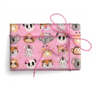 Carta regalo Kartos linea Baby 70x100 cm - conf. da 100 fogli in soggetti assortiti - 18345