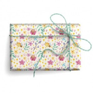 Carta regalo Kartos linea Baby 70x100 cm - conf. da 100 fogli in soggetti assortiti - 18345