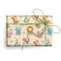 Carta regalo Kartos linea Baby 70x100 cm - conf. da 100 fogli in soggetti assortiti - 18345