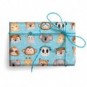 Carta regalo Kartos linea Baby 70x100 cm - conf. da 100 fogli in soggetti assortiti - 18345