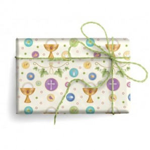 Carta regalo Kartos linea Felicitazioni 70x100 cm - conf. da 100 fogli in soggetti assortiti -18343