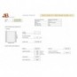 Moduli continui in carta bianca Sabacart 24x12'' 60 g/m² piste staccabili - conf. 2000 fogli - S01240126000