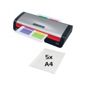 Plastificatrice a caldo GBC 250 A4 per pouches da 75 a 125 µm - 4410070EU