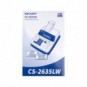 Calcolatrice scrivente Sharp a 12 cifre velocità di stampa: 4,5 linee/secondo - grigio - SH-CS2635LW
