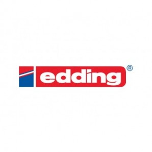 Marcatore permanente Edding 21 EcoLine punta tonda - tratto 1,5-3 mm rosso - 4-21002